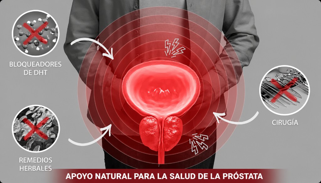 Apoyo natural para la salud masculina